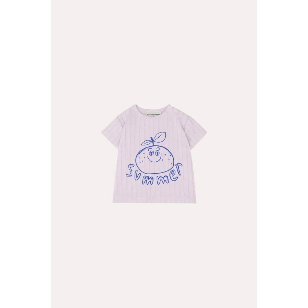 NEW THE CAMPAMENTO baby's summer t-shirt in light purple